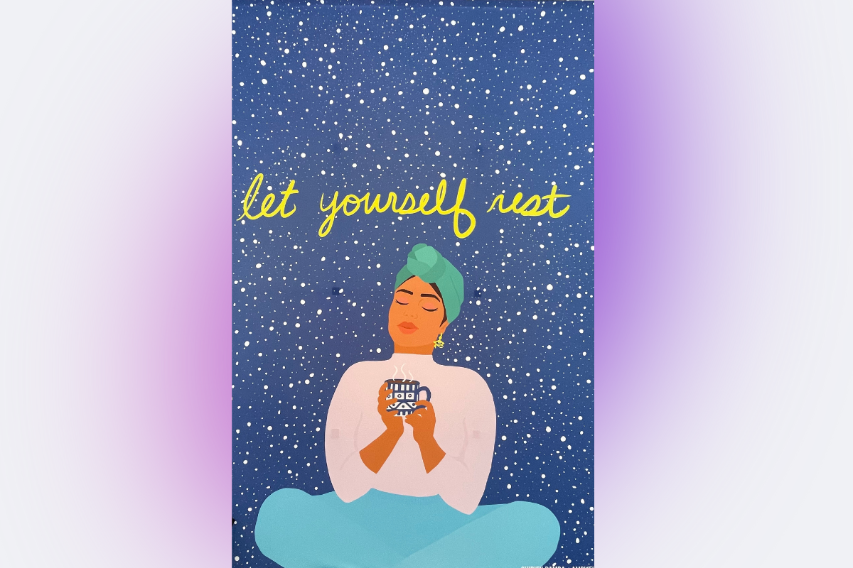 Let yourself rest